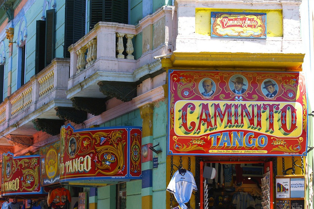 Caminito em La Boca, Buenos Aires – Argentina por Brigitte Werner