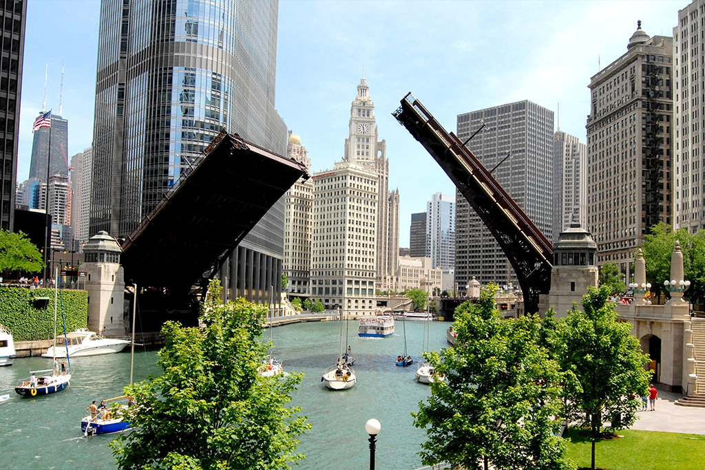 Lago Michigan Chicago Você Viajando — A Sua Revista de Viagens no