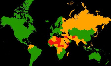 Os países mais perigosos do mundo para os turistas - Fonte: Indy 100