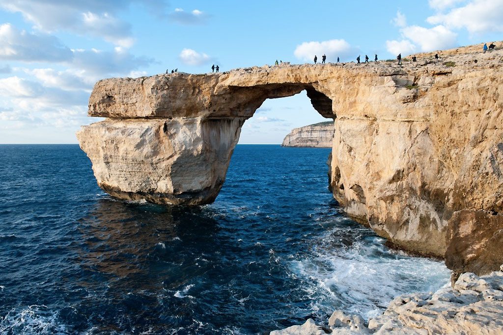 Famoso Arco Azul na Ilha de Gozo – Malta