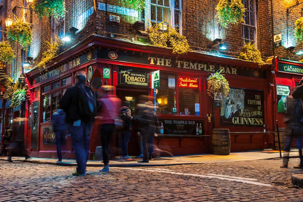 Temple Bar em Dublin