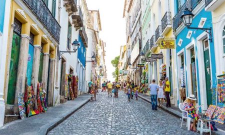 Pelourinho, centro histórico de Salvador, Bahia.