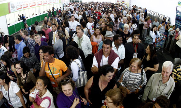 Mais de 115 mil pessoas visitaram o 6º Salão do Turismo (Foto: Divulgação)