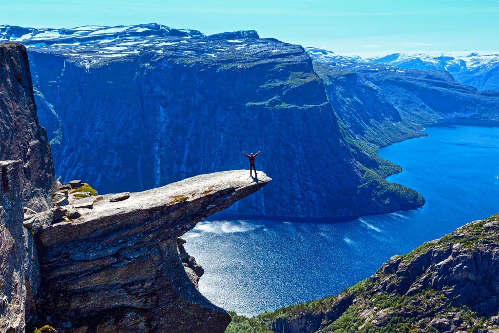 Trolltunga Noruega Você Viajando — A Sua Revista de Viagens no